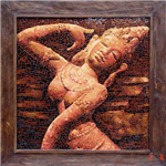 Tableaux Bouddha en mosaïque