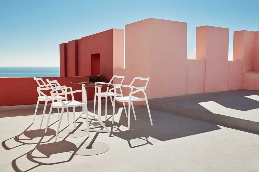 Chaise pour restaurants DELTA CHAIR JORGE PENSI by VONDOM