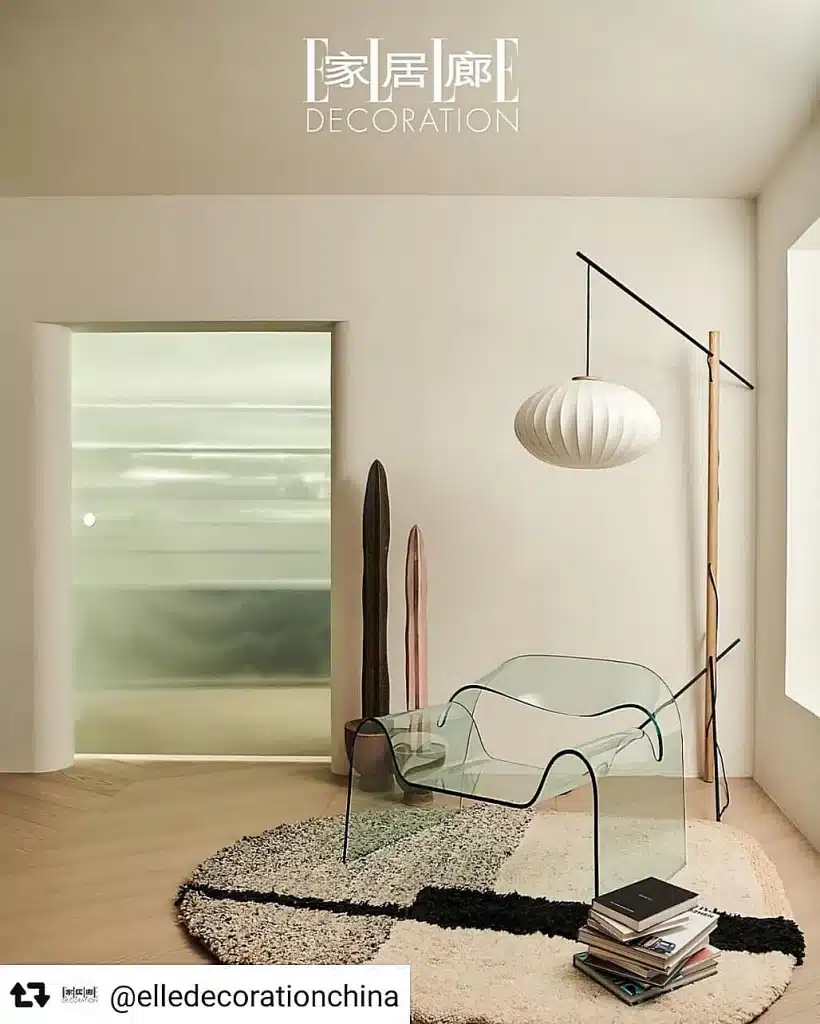 Chaise Ghost dans ELLE DECORATION CHINA
