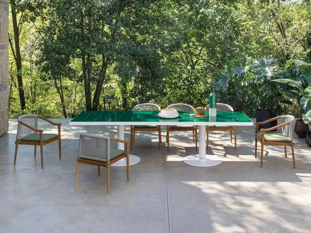 Plateau de table en pierre de lave Atmosphera Pantagruel 250-300 cm (5)