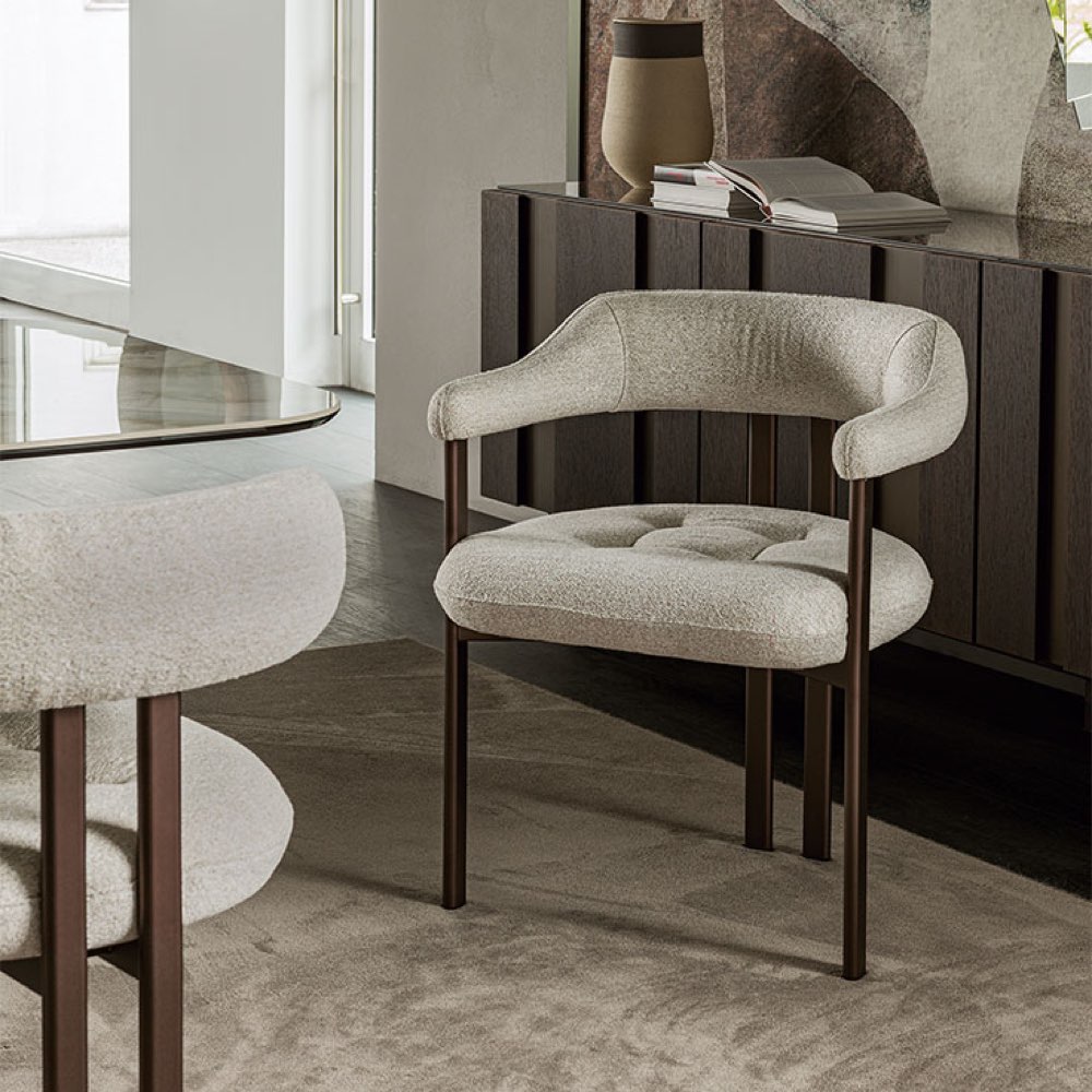 Greta 3 luxury designer dining chair