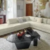 Chimera table basse en verre martelé luxe design italien 4