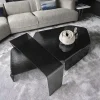 Chimera table basse en verre martelé luxe design italien 7