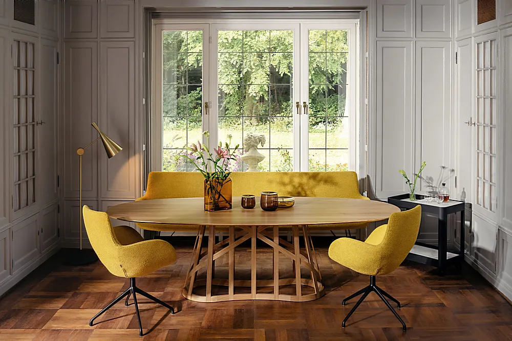 Design allemand bois massif tables de repas Marie (3)