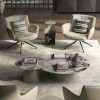 Fauteuil salon design italien Rhonda lounge 5