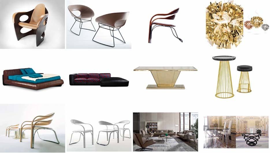 Italian designer furniture catalog