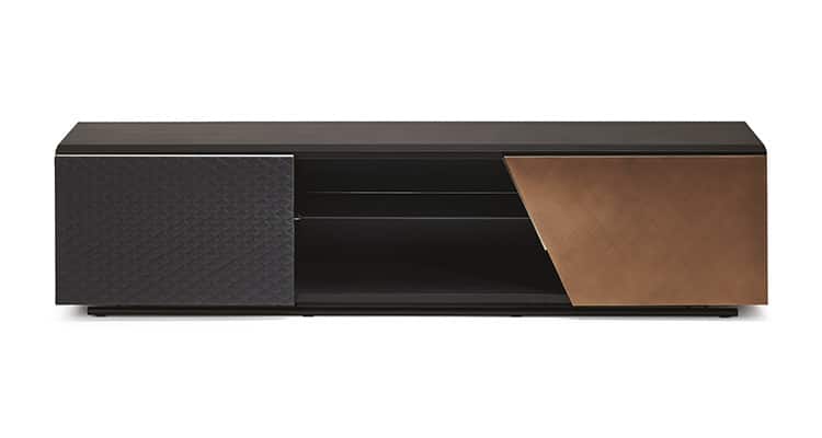Meuble TV moderne en bois haut de gamme Aston