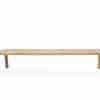 Table à manger en bois massif Achilles, design allemand (2)