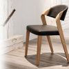 Chaise design en chêne du designer allemand Martin Ballendat