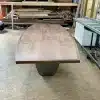 Table en bois massif BOWI noyer design allemand 2