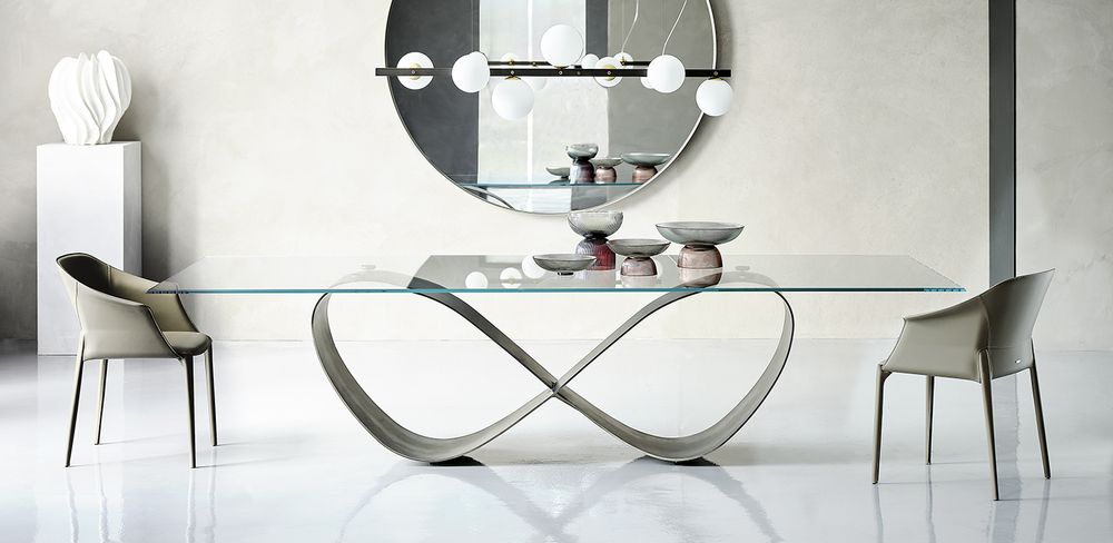 Table Butterly, une table design en verre