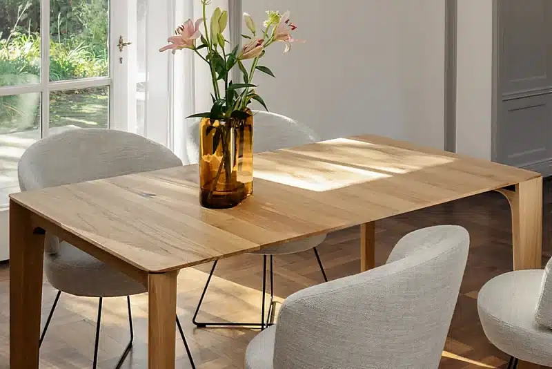 Table à manger extensible en bois massif 500 cm