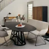 Table repas noyer chene massif design allemand RODAM Eternity (3)