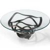 Table verre luxe design Neolitico (2)