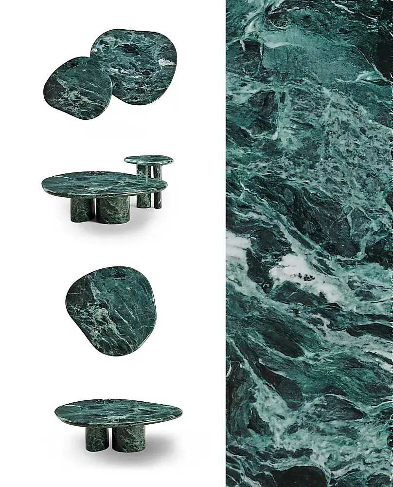 Table verte luxe et design (zanaboni) 2