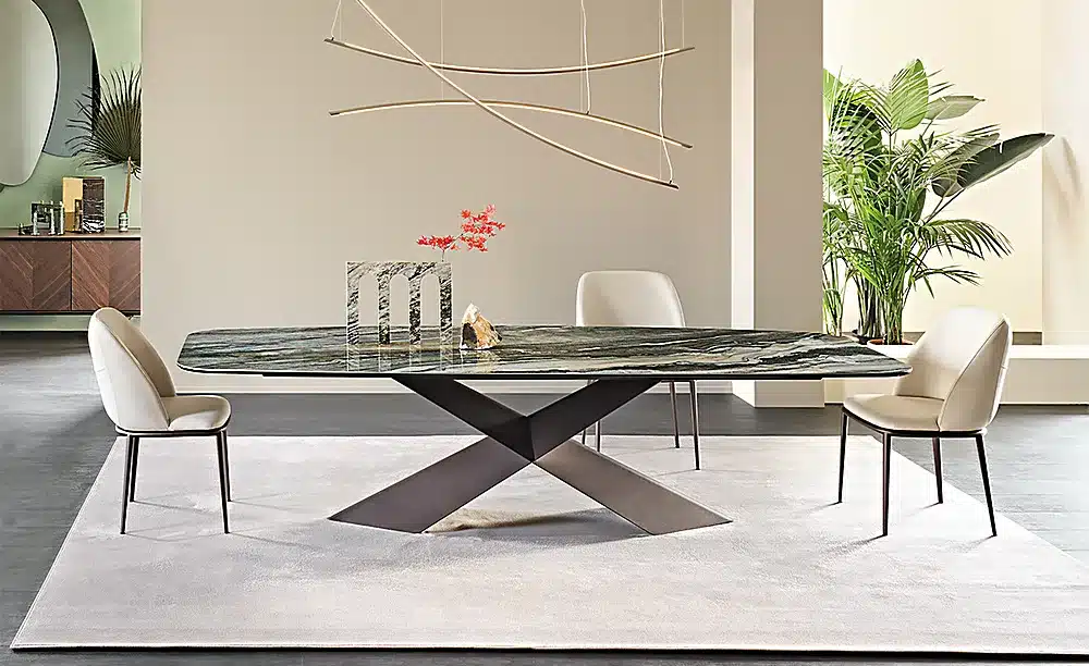Table verte luxe et design (5)