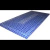 Table mosaïque rectangulaire 200×100 bleu minuit