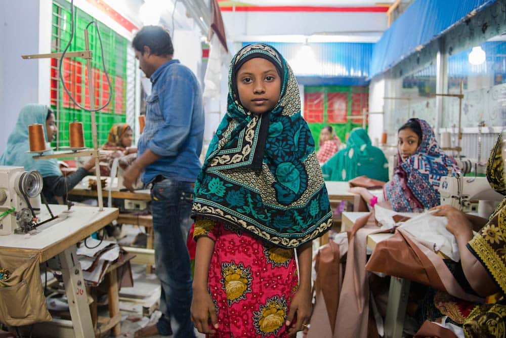 Travail des enfants et fast fashion (usine Bangladesh)