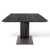 Table en chêne massif noir MONO ASC
