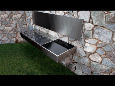 Cuisines d'extérieur et barbecues design et haut de gamme Plan cuisine exterieure gratuit