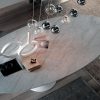 Table de luxe moderne en marbre
