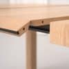 table à manger en bois massif, chêne Achille 002