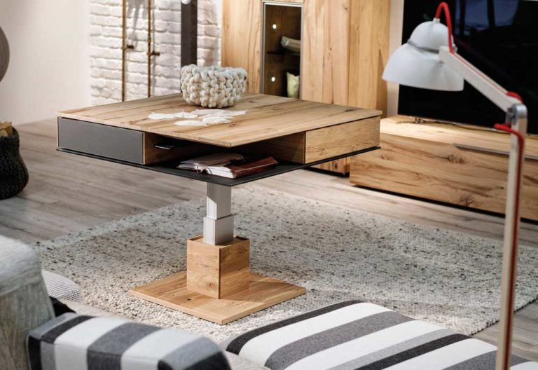 Table convertible multi-positions au design allemand