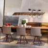 Table de repas et fauteuils style loft design allemand